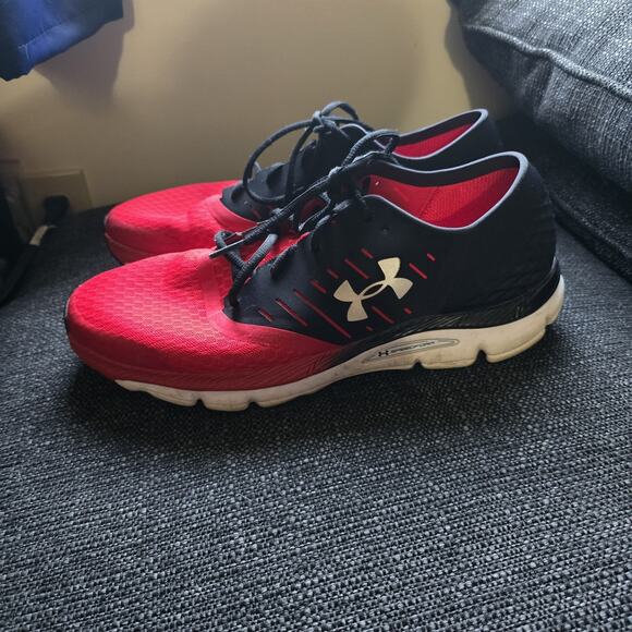 Under Armour Speedform Running Shoes Mens Black Red Size 13 main image 6